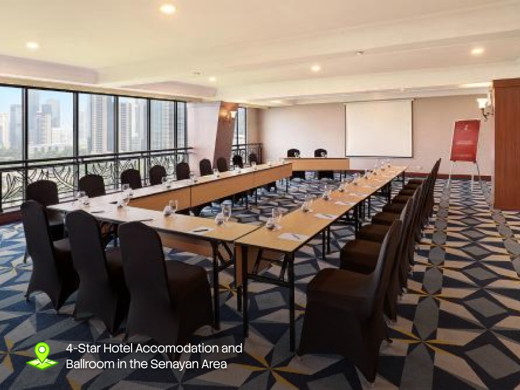 4-Star Hotel Accomodation and Ballroom in the Senayan Area